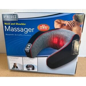 Homedics (Model NMSQ-200J-2) Neck and Shoulder Massager With Heat New